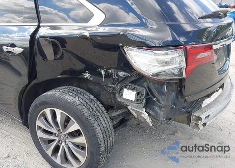 2014 Acura Mdx Technology Package from USA, damaged, VIN 5FRYD4H45EB014747